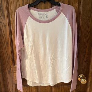 2 Faherty Baseball Long Sleeve Tees